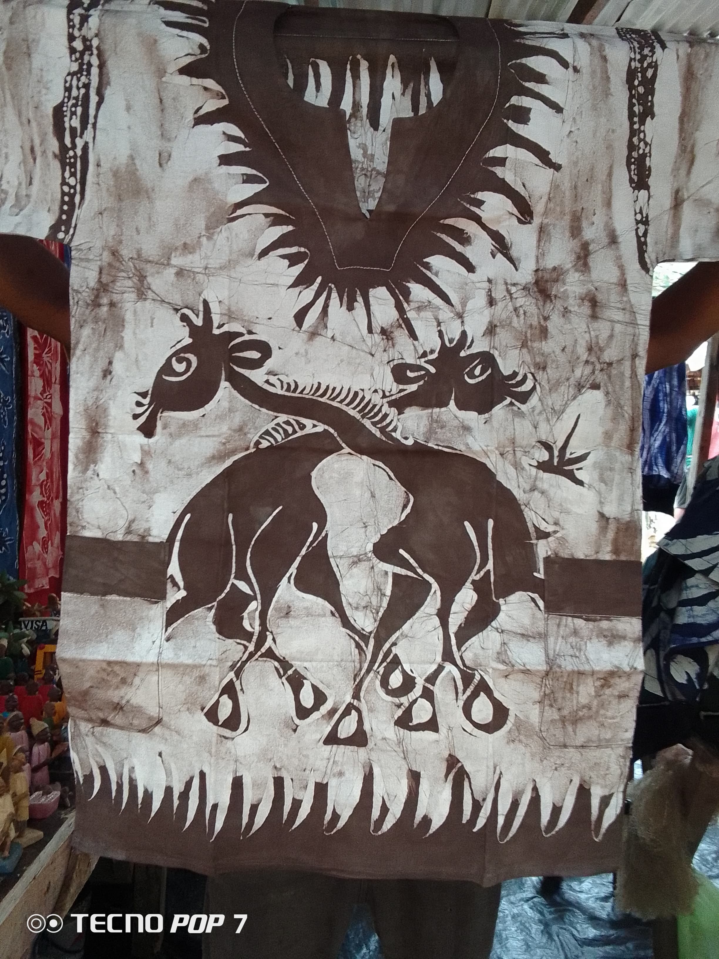 Batik shirt – Different colours and sizes of batik shirt