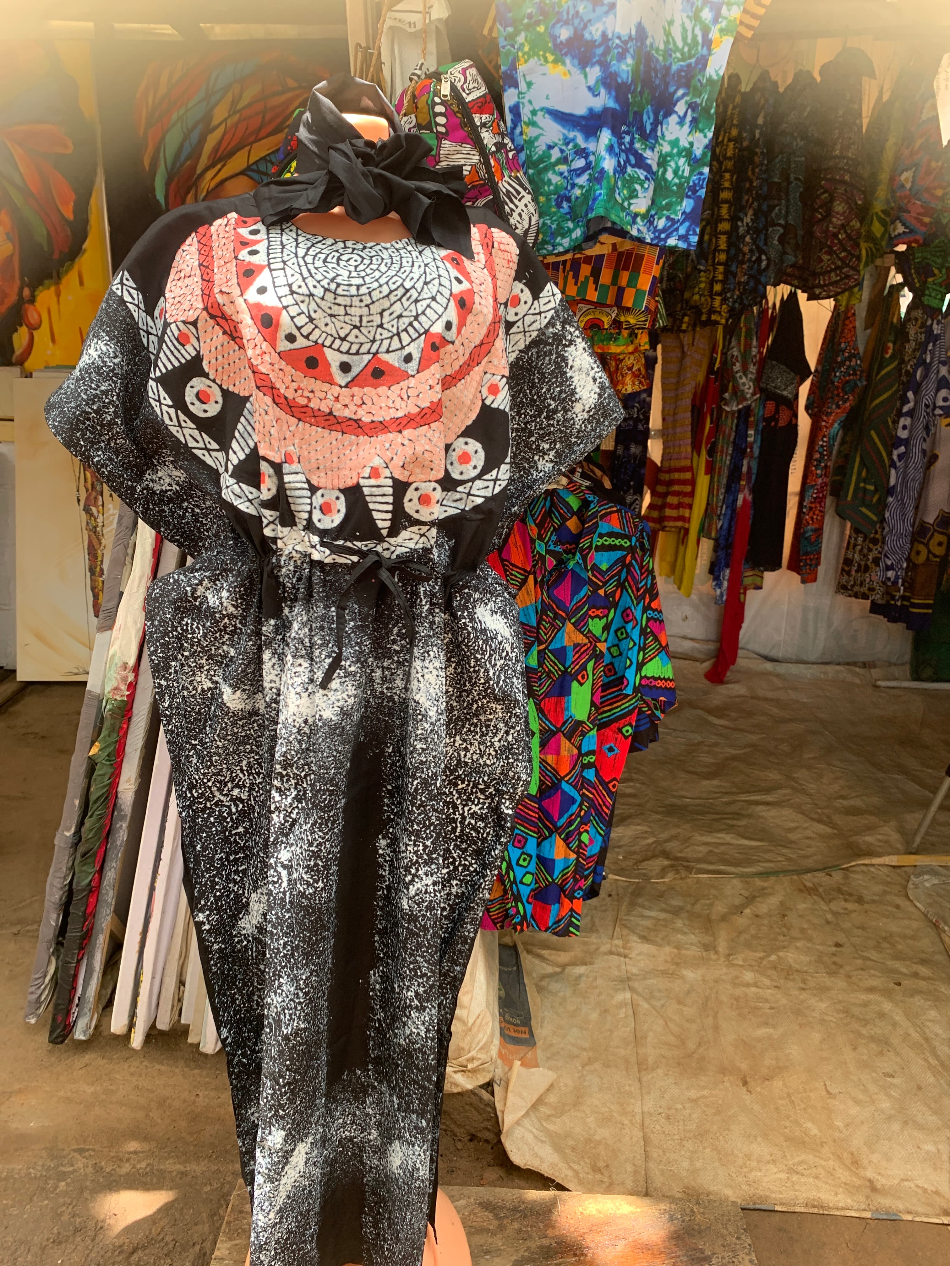 Boubou kafitan  – Black boubou kafitan