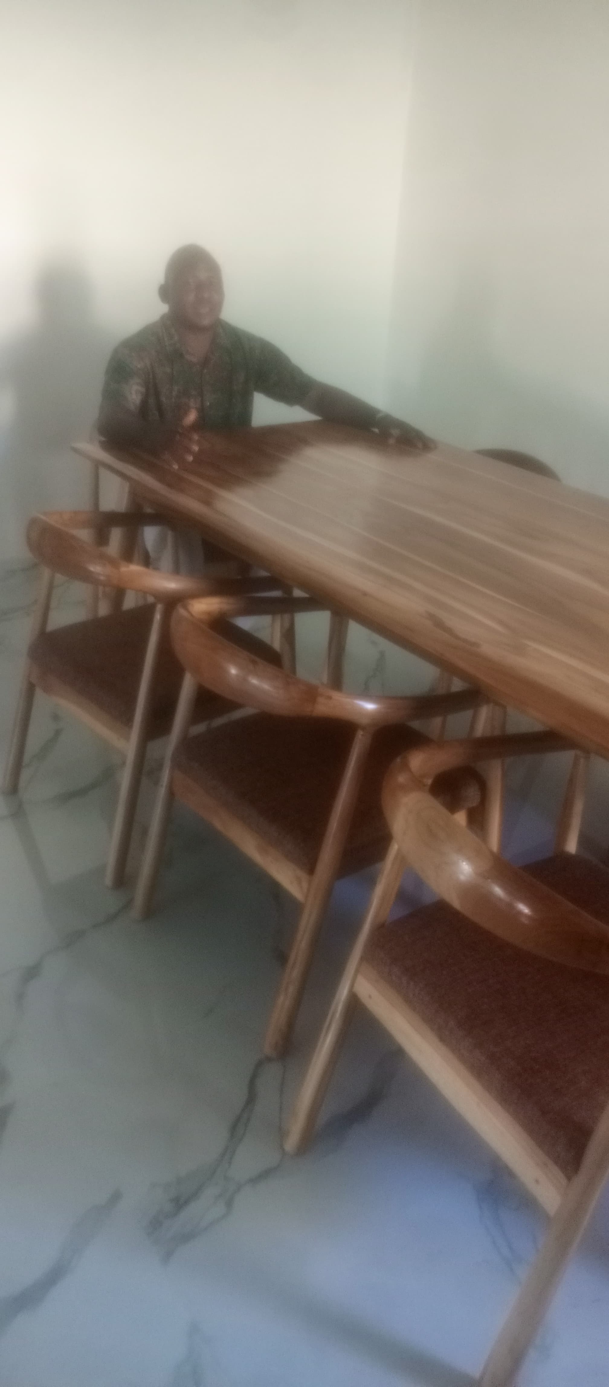 Wooden Furniture – Wooden made stool and center table 